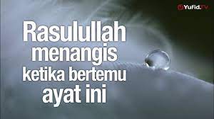 Ceramah Singkat Rasulullah Menangis Ketika Bertemu Ayat Ini Ustadz Johan Saputra Halim M Hi Youtube