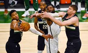 Giannis antetokounmpo has been spectacular in the bucks' past two games against the suns, but he has gotten off to slow starts in each of milwaukee's wins. Bucks Contain Durant And Nets To Force Game 7 Nba Playoff Decider Nba The Guardian
