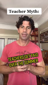 Do teachers get paid in the summer? Spoiler The Summer Isn T Paid Vacation For Teachers Learnontiktok Tiktokpartner Teacher Teachersoftiktok