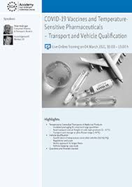 What could possibly go wrong? Live Online Training Covid 19 Vaccines And Temperature Sensitive Pharmaceuticals Transport And Vehicle Qualificationim Auftrag Der Eca Academy Gmp Navigator