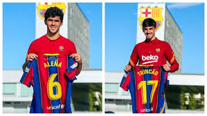 Synu, twoje grzechy są ci przebaczone. Fc Barcelona La Liga Alena Will Wear No 6 And Trincao No 17 Marca In English