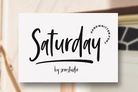 Browse by alphabetical listing, by style, by author or by popularity. Saturday Vibes 223981 Script Font Bundles Hand Lettering Fonts Lettering Fonts Free Font