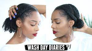 Wash Day Diaries Protective Style On 4b 4c Natural Hair Cantu Vs Cantu 001 Video 4c Natural Hair Hair Styles Natural Hair Styles
