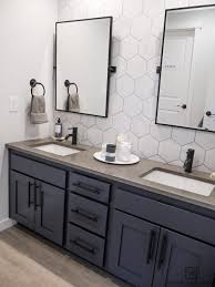Double Sink Bathroom Vanity Makeover Taryn Whiteaker Bathroom Vanity Designs Bathroom Vanity Makeover Bathrooms Remodel