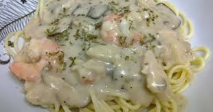 The Kasihs Resepi Spaghetti Carbonara Dan Kuah Asam Makanan Resep Makanan Spageti