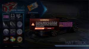 For Anyone Outside Nl Be Wondering What It Looks Like When You Try To Open A Crate Rocketleague