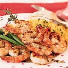 Rosemary Shrimp Scampi Skewers Recipe Healthy Meals For Two Recipes Dinner Recipes