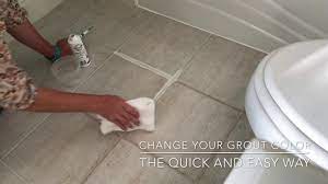 Dirt is easily absorbed into it and the floor starts looking shabby. How To Change Grout Color The Easy Way Abbotts At Home