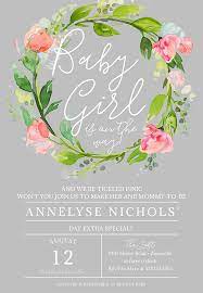 22 Baby Shower Invitation Wording Ideas Baby Shower Invites For Girl Baby Shower Invitation Wording Baby Shower Invitation Poems