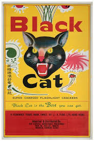 Black cat is proud to be a part of this important and fun american tradition. Sold Price 494 Black Cat Fireworks Poster Hong Kong Ca 1960s Poster 23 X 33 Black Cat Fireworks Black Cat Firecrackers Black Cat