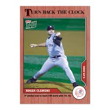 Buyers guide & investment report clemens was born on 8/4/62 in dayton, ohio. Roger Clemens Mlb Topps Now Turn Back The Clock Card 60 Print Run 504