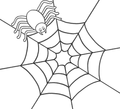 Spinne Ausmalbild Ausmalbilder Fur Kinder Spinnennetz Ausmalen Ausmalbilder
