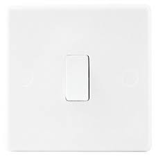 4c slimline 6 gang wall switch 16amp 250v | elegant range | white. Wickes 10a Light Switch 1 Gang 2 Way White Slimline Wickes Co Uk