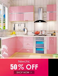 3 متر ماء الفينيل الزخرفية الفيلم الذاتي لاصق للجدران لفة للمطبخ ملصقات بك Kitchen Cabinets Peeling Kitchen Wallpaper Kitchen Room Design
