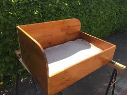 Hundebett handmade aus Holz 1,20x65 made in germany - Barneysshop