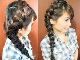 These simple & cute braided hairstyles for long hair are awaiting for you. How To Side Dutch Braid Hairstyle For Medium Long Hair Tutorial Youtube