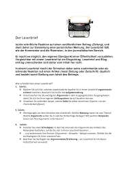 Check spelling or type a new query. Leserbrief Leicht Gemacht Unterrichtsmaterial Im Fach Deutsch Brief Deutsch Unterricht Deutsch
