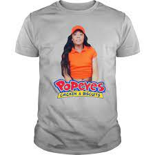 Jayla Foxx Popeyes Chicken And Biscuits T shirt