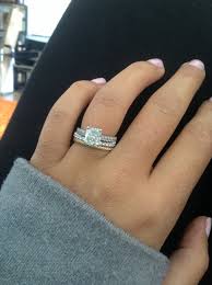 Share Your Mismatched Unique Wedding Set Or Stack Weddingbee Page 5 Custom Moissanite Engagement Ring Gold Knot Ring Mixed Metal Wedding Rings