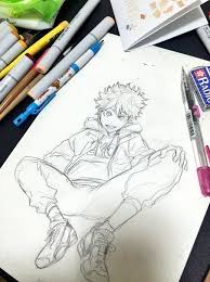 Bleistift Buntstift Digital Ideen Tipps Anime Charaktere Pr Sonstiges Sonstiges Amreading Boo In 2020 Anime Drawings Sketches Anime Sketch Haikyuu Anime