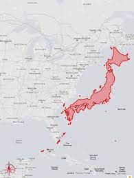 Japanese internet shocked by map showing japan is as big as europe. Pin On The Chive