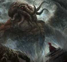 Summoning Cthulhu Art Lovecraft Monsters Lovecraftian