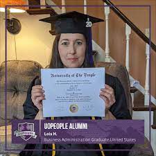 Find out what works well at university of the people from the people who know best. University Of The People I Am So Happy That I Finally Earned A Bachelor S Degree Thank You Uopeople For Making It Possible I Am Very Excited To Be An Alumna Of
