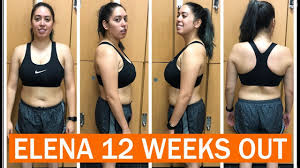 The change was great for her mind, but a series of challenging life events led her to gain 40 pounds. Body Transformation Women Before 12 Week Weight Loss Journey Elena Youtube
