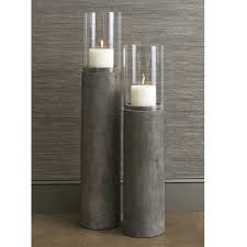 Use as a stunning geometr. Rakan Tall Hurricane Candleholder Large 2 Cartons Outdoor Uttermost