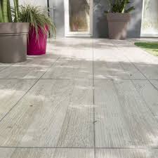 Carrelage Terrasse Blanc 31 X 61 8 Cm Vieste Carrelage Exterieur Carrelage Terrasse Terrasse Blanche