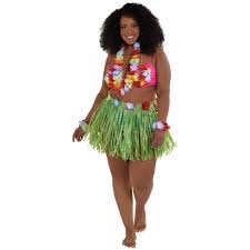 Amazon.com: 成人夏威夷服裝套組- 大號,多色- 1 套: 服裝，鞋子和珠寶