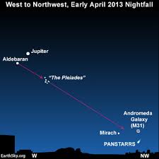 can you see comet panstarrs now find out todays image