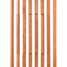 Geekstreet #diy #stairs how replace banister, newel post handrail and spindles on a staircase. Wood Balusters Spindles Square Round Wood Balusters Best Prices
