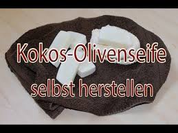 Kokos Olivenolseife Selbst Herstellen Kalt Geruhrt Hautpflege Auch Bei Empfindlicher Haut Youtube Seife Kosmetik Selbst Herstellen Empfindliche Haut