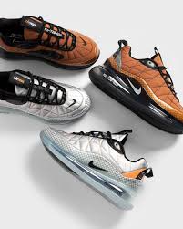 New Nike Mx 720 818 The Copper Or Silver Colored Upper With Its Striking Sti Airmax720 Airmax720818 Airmaxlove Everysize Nike Krossovki Obuv Sport