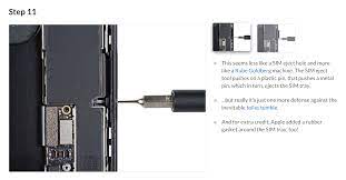 Push in, towards the iphone, but don't force it. New Iphone 7 Plus Sim Card Slot Won T Open Please Help Page 2 Macrumors Forums