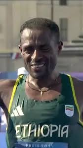 Ethiopia Olympics 2024: Kenenisa Bekele and Tamirat Tola Marathon Champions  Embrace