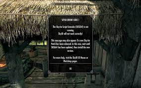 To prevent this, i follow the following steps: Skyrim Script Extender Is Not Running Skyrimmods