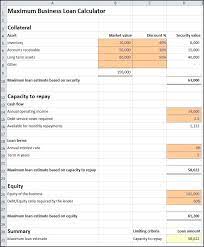 Calculate your monthly loan payment. Maximum Business Loan Calculator Plan Projections