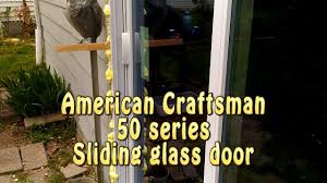 The american craftsman style was a hugely popular architectural style at the turn of the 20th century. American Craftsman Anderson 50 Series 300 Sliding Glass Door Youtube