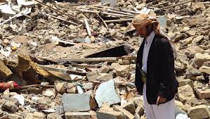Image result for yemen destroyed