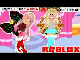 She Wanted To Be The Only One With The New Wings So I Bought Them All Royale High Roblox Update Youtube Roblox Wings Stuff To Buy