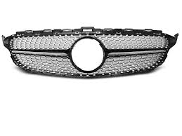 Calandre Mercedes Classe C W205 Diamant 14 18 Mn Automotiv