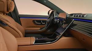 Ahead Of Its September 2 Premiere The New Mercedes S Class W223 Shows Its Radically Overhauled Interior With Five Screens And Intricate Ambient Lighting In 2020