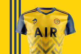 Download Soccer Uniform Animated Mockup In Apparel Mockups On Yellow Images Creative Store PSD Mockup Templates