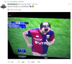 Born 27 july 1983) is a macedonian professional footballer who plays as a forward for italian club genoa. Goran Pandev Is A Di Head 9gag