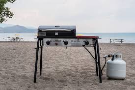 Recommend getting the cover for it, store it indoors, and line the bottom with i have every stove that camp chef makes from 1 to the 4 burner and i have 2 of the 3 burners. Camp Chef Big Gas Grill 3 Burner Stove Professional Bbq Grill Box Bb90l Cooking Dimensions 16 In X 38 In Patio Lawn Garden Amazon Com