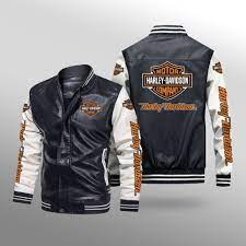 Leather Bomber Jacket Material Pu Faux Leather Lining 100 Polyester Feel Soft And Comfortable Decal Stylish Denim Pants Fashion Stand Leather Bomber Jacket