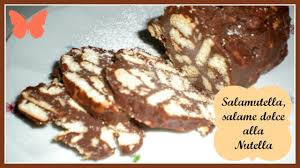 Cucinare questo ghiotto dessert natalizio col bimby è veramente semplice, ma scopriamo insieme cosa è necessario avere in cucina per servirlo in tavola: Salamutella Salame Alla Nutella Nutella Salami Eng Sub Youtube