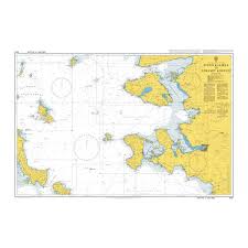 Admiralty Chart 1087 Steno Kafirea To Edremit Korfezi